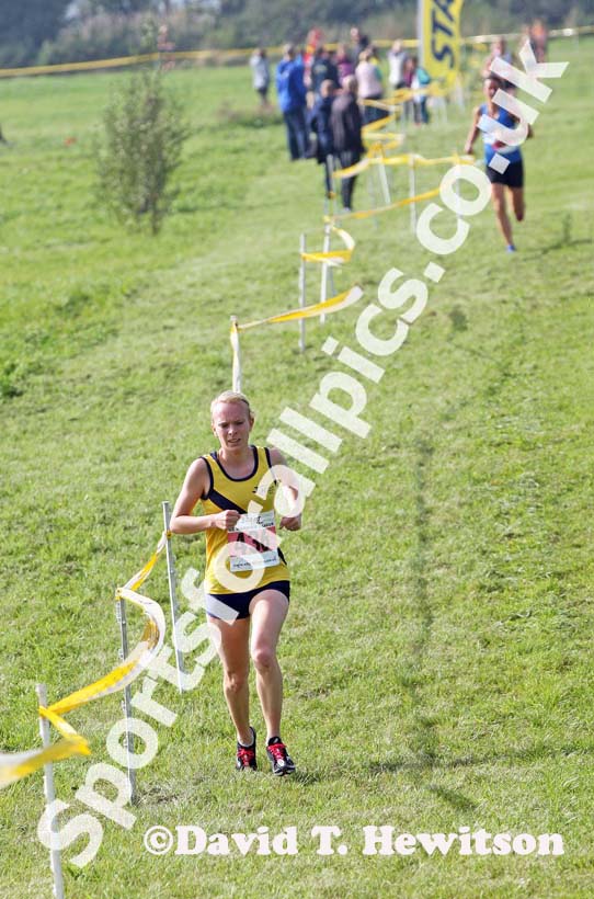 Alex Snook (Jarrow) on her way to winning in the Sherman Cup, Hedley Farm, Tanfield,  County Durham.